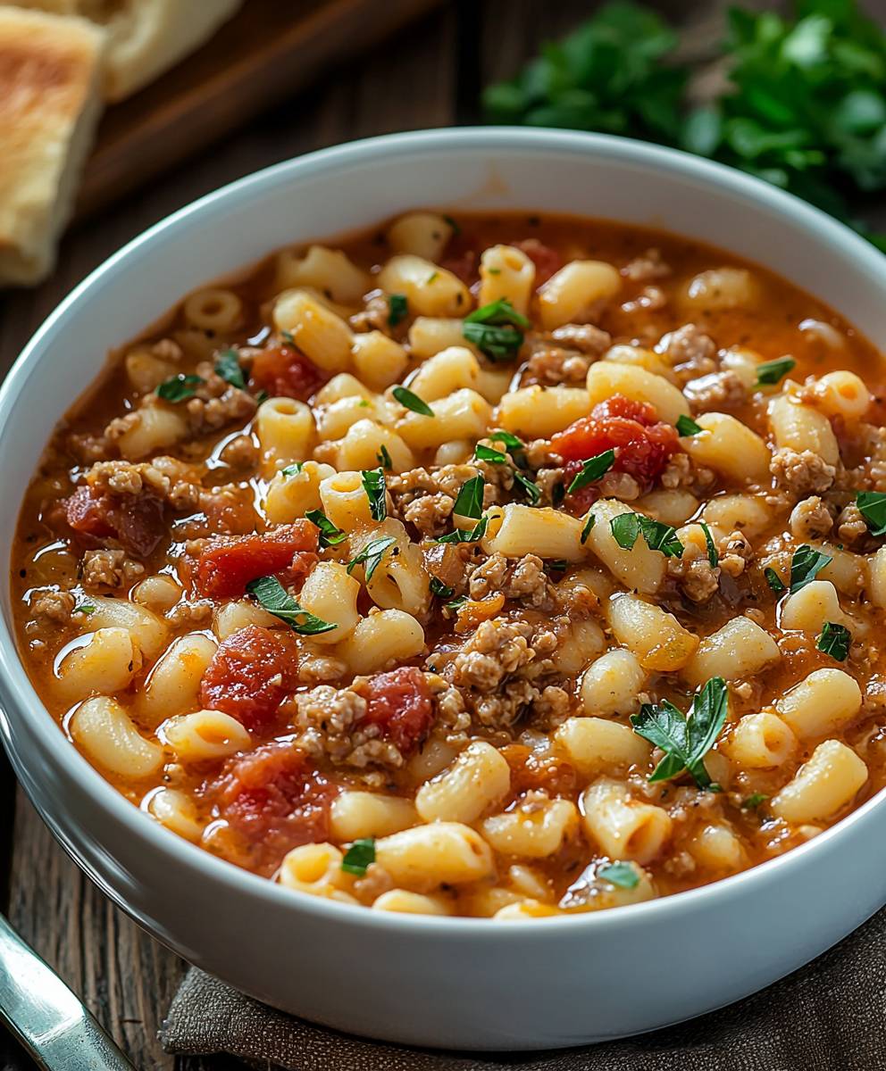 Pasta Fagioli Soup