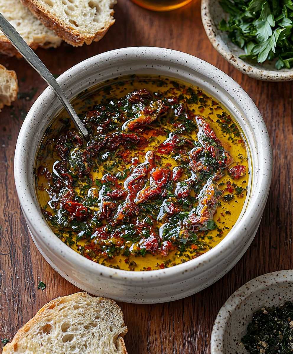 Sun-Dried Tomato Bread Dip