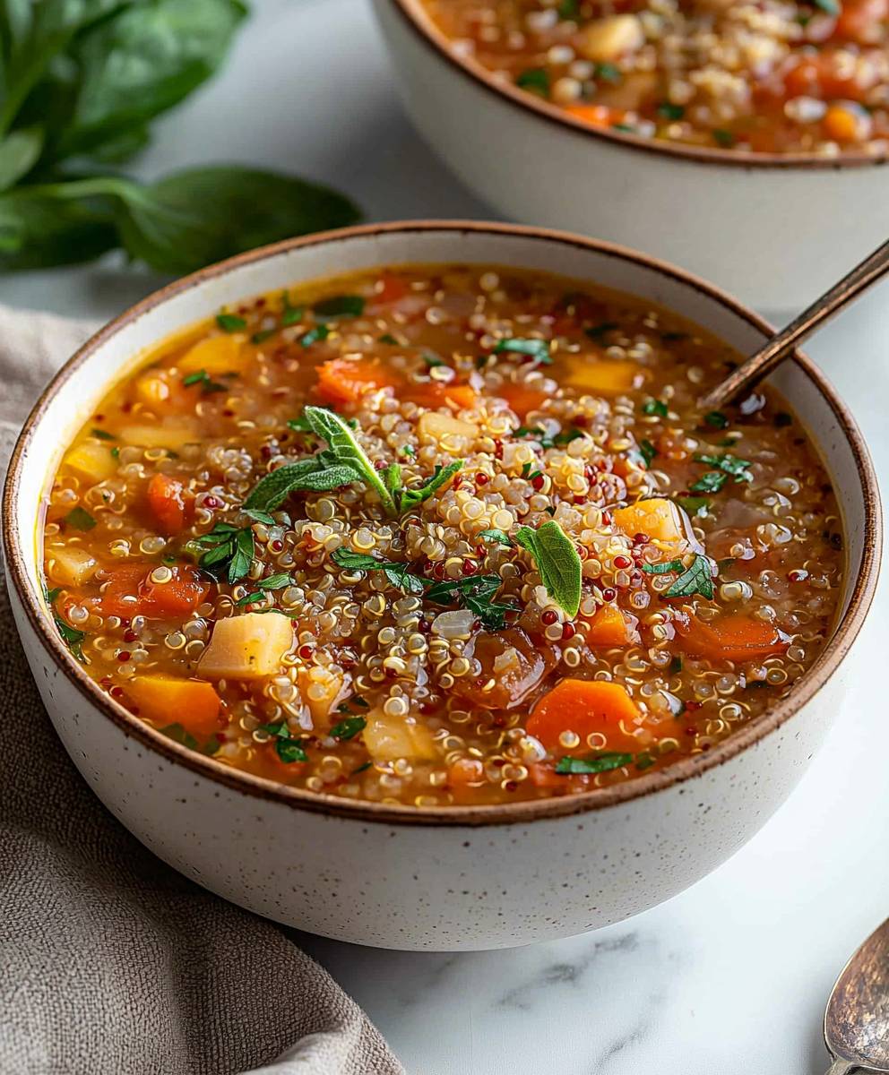 Vegetable Quinoa Soup