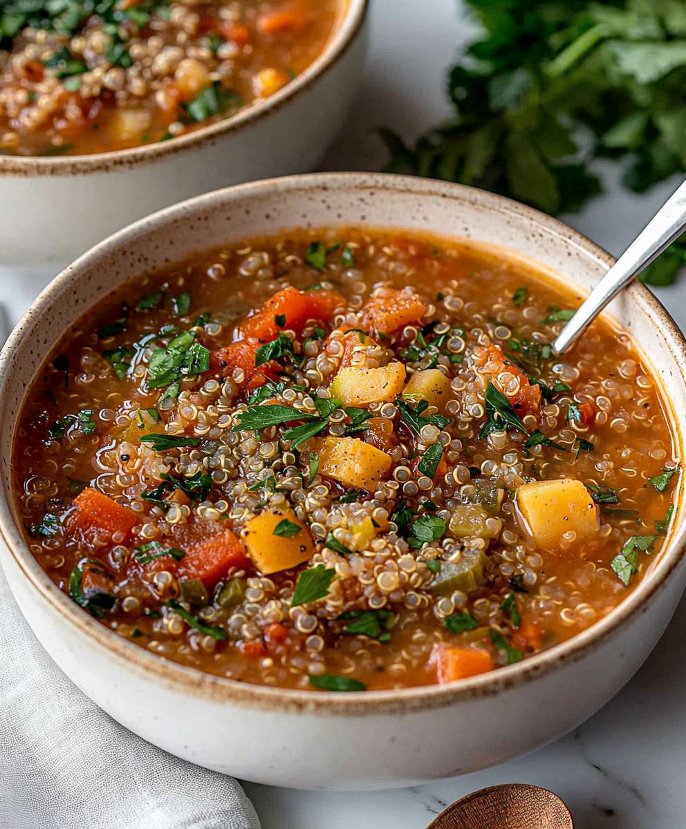 Vegetable Quinoa Soup