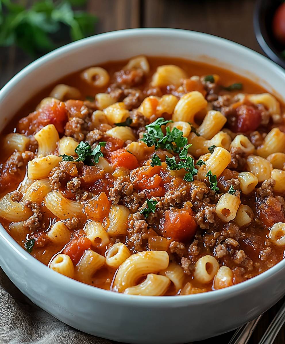 Pasta Fagioli Soup