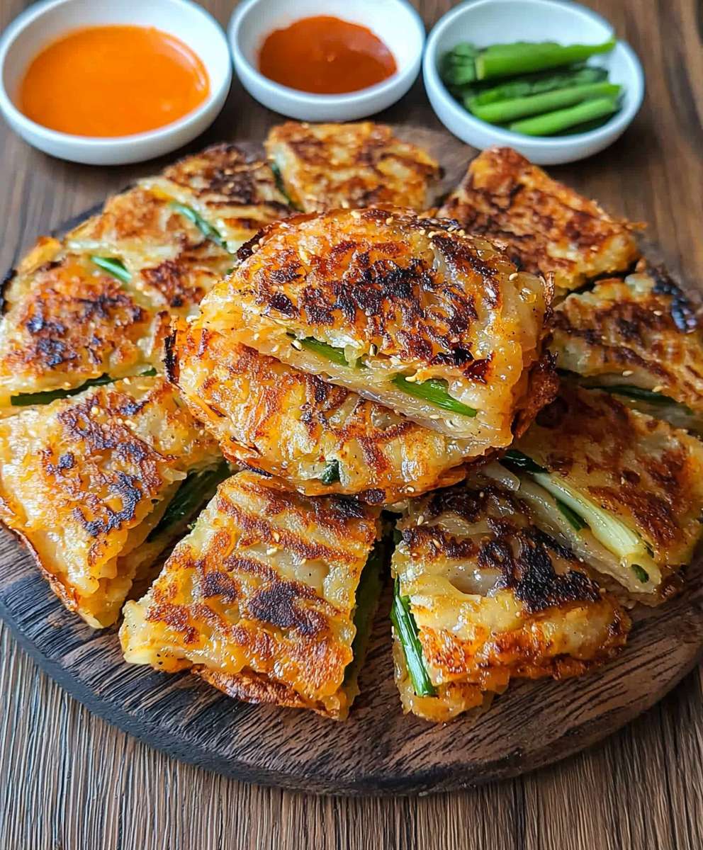 Korean spring onion pancake