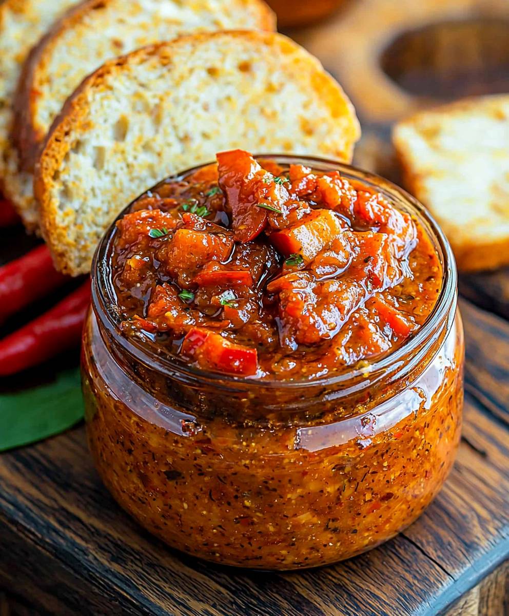 Eggplant pepper spread