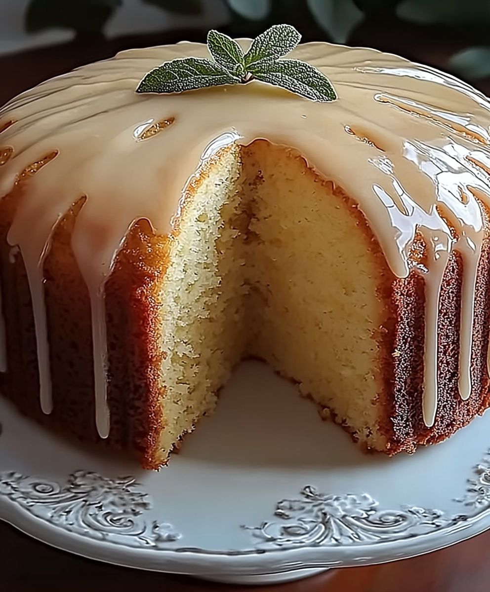 Vanilla Buttermilk Pound Cake