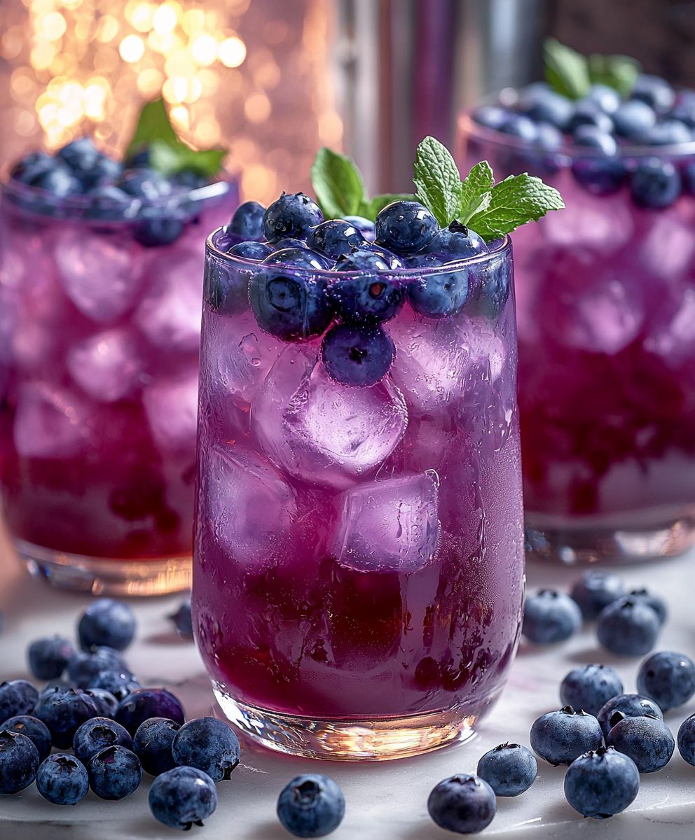 Blueberry Iced Tea