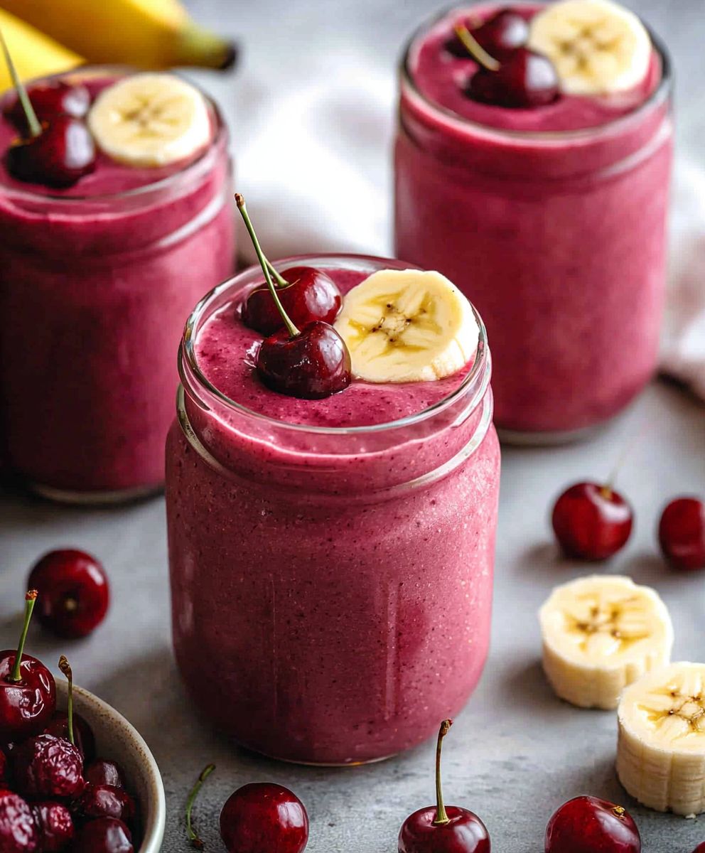 Banana Cherry Smoothie