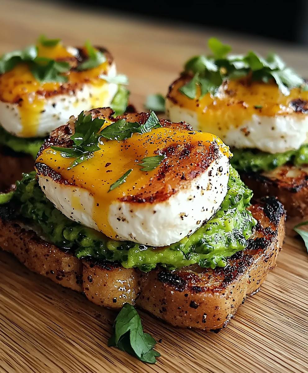 Avocado Toast Poached Egg
