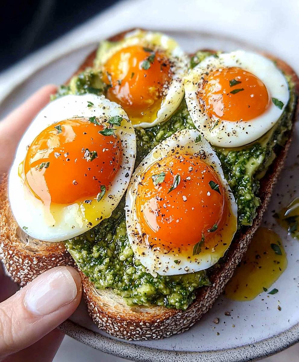 Jammy Egg Avocado Toast