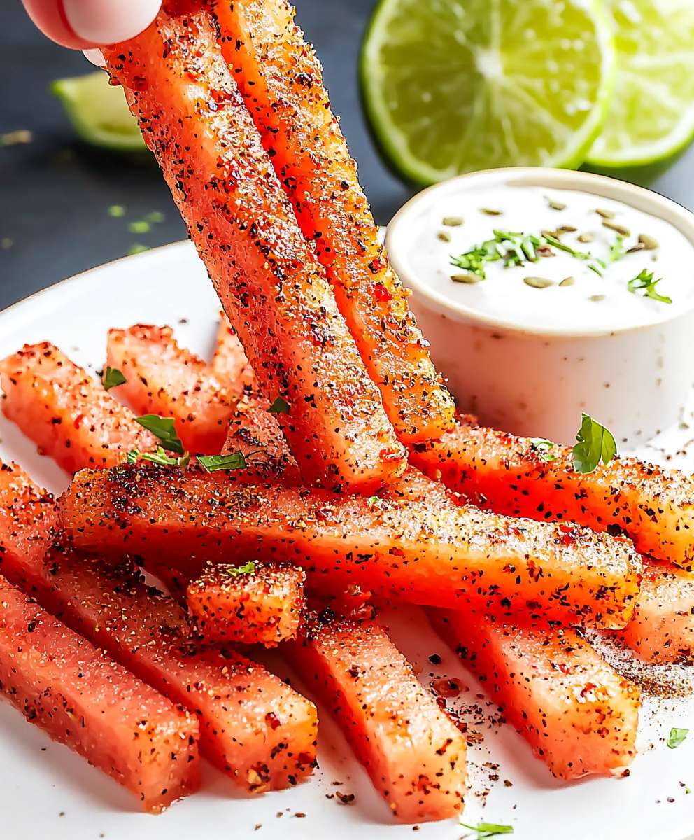 Spicy Watermelon Fries