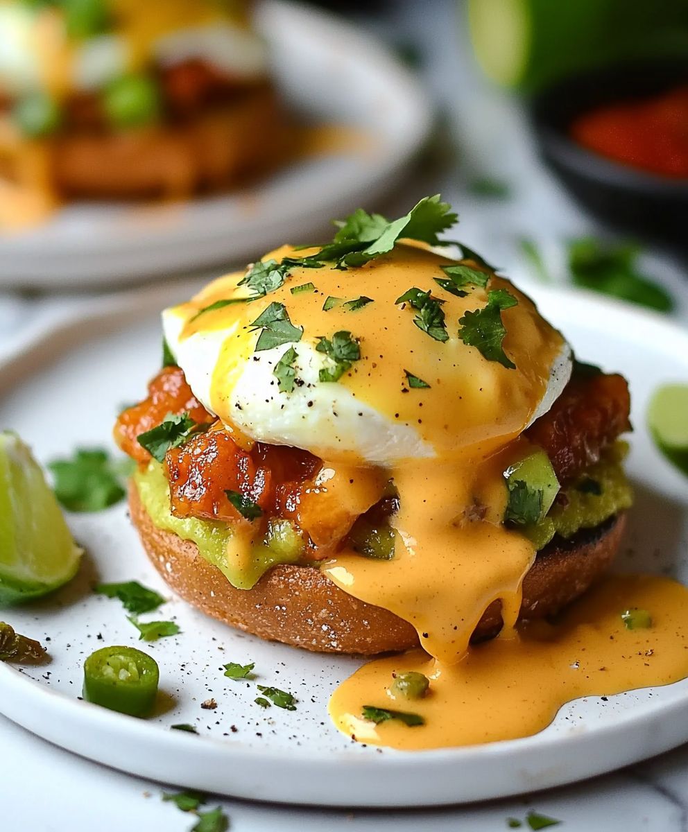 Mexican Eggs Benedict