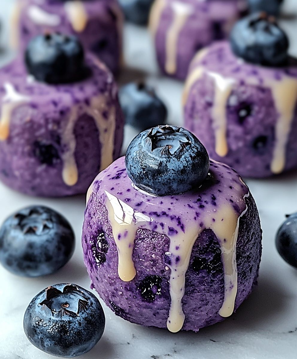 Blueberry cheesecake protein bites