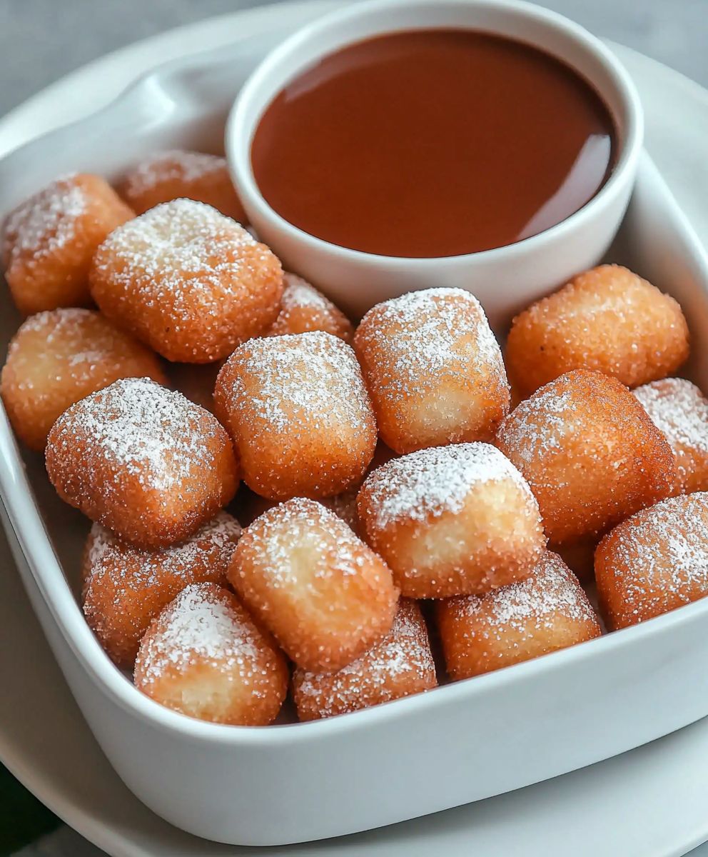 Air Fryer Churro Bites