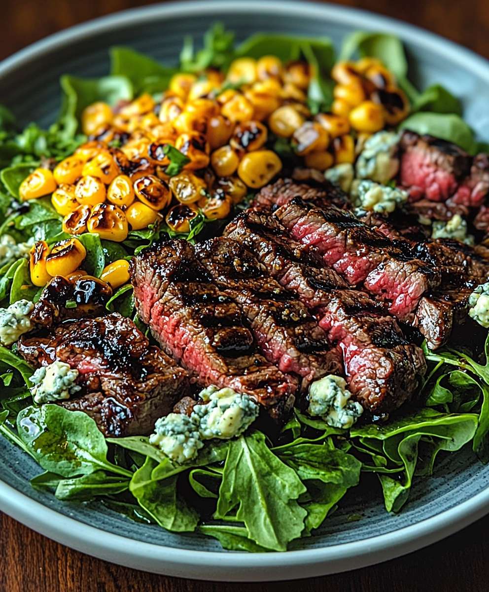 Grilled Balsamic Steak Salad