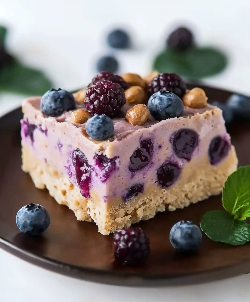 Peanut Butter Yogurt Bars
