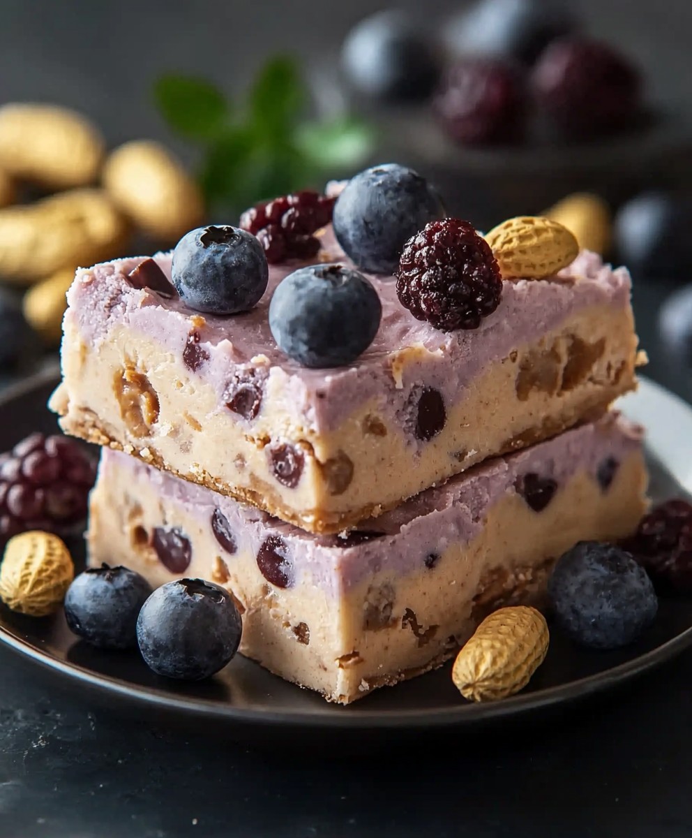 Peanut Butter Yogurt Bars