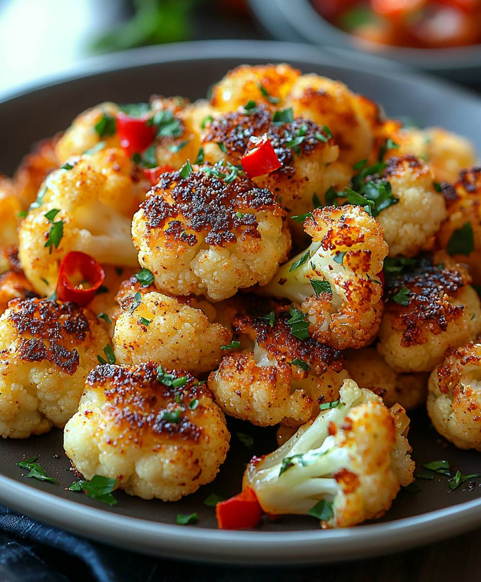 Roasted Crispy Cauliflower