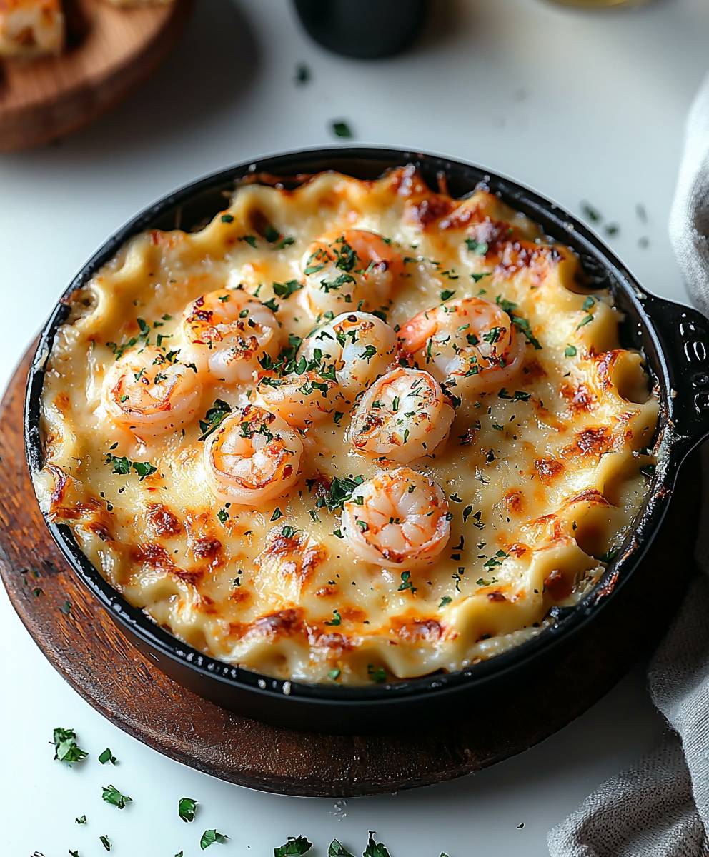 Seafood Lasagna Lobster Shrimp