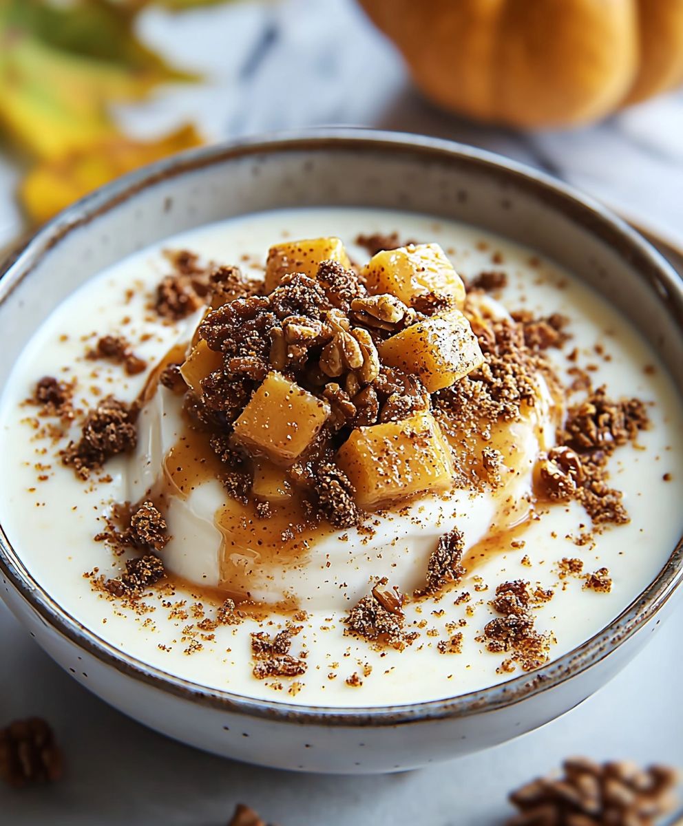 Pumpkin Pie Yogurt Bowl