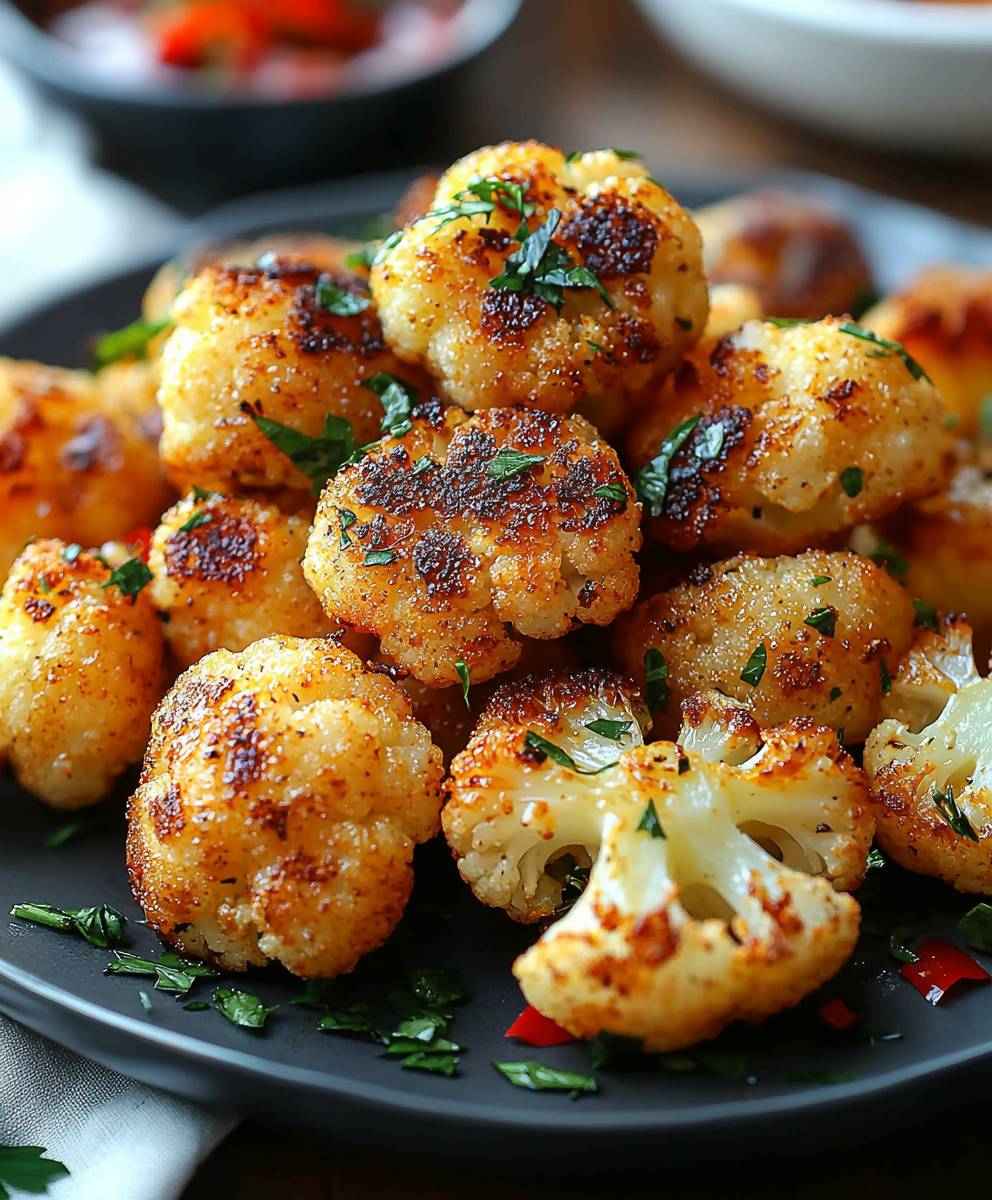 Roasted Crispy Cauliflower