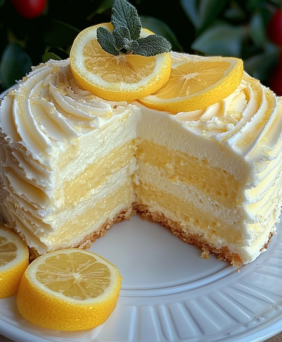 Lemon Cheesecake Delight