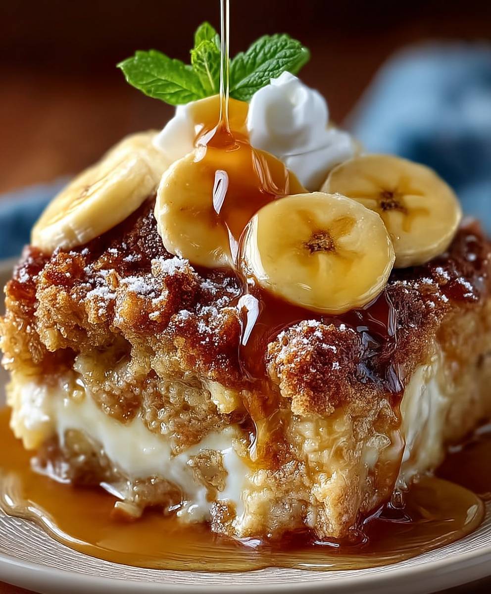 Southern Banana Cobbler