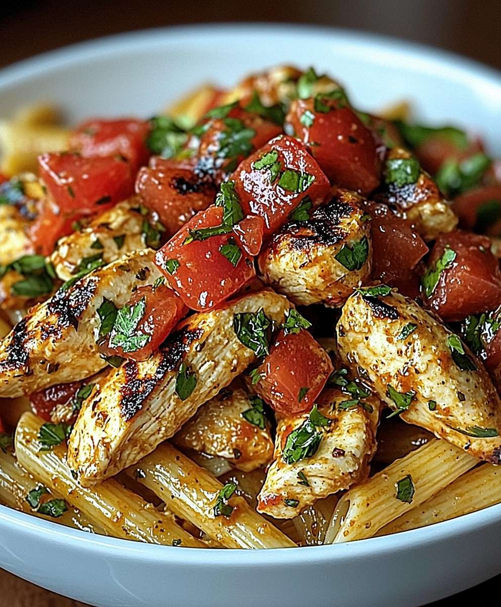 Bruschetta Chicken Pasta