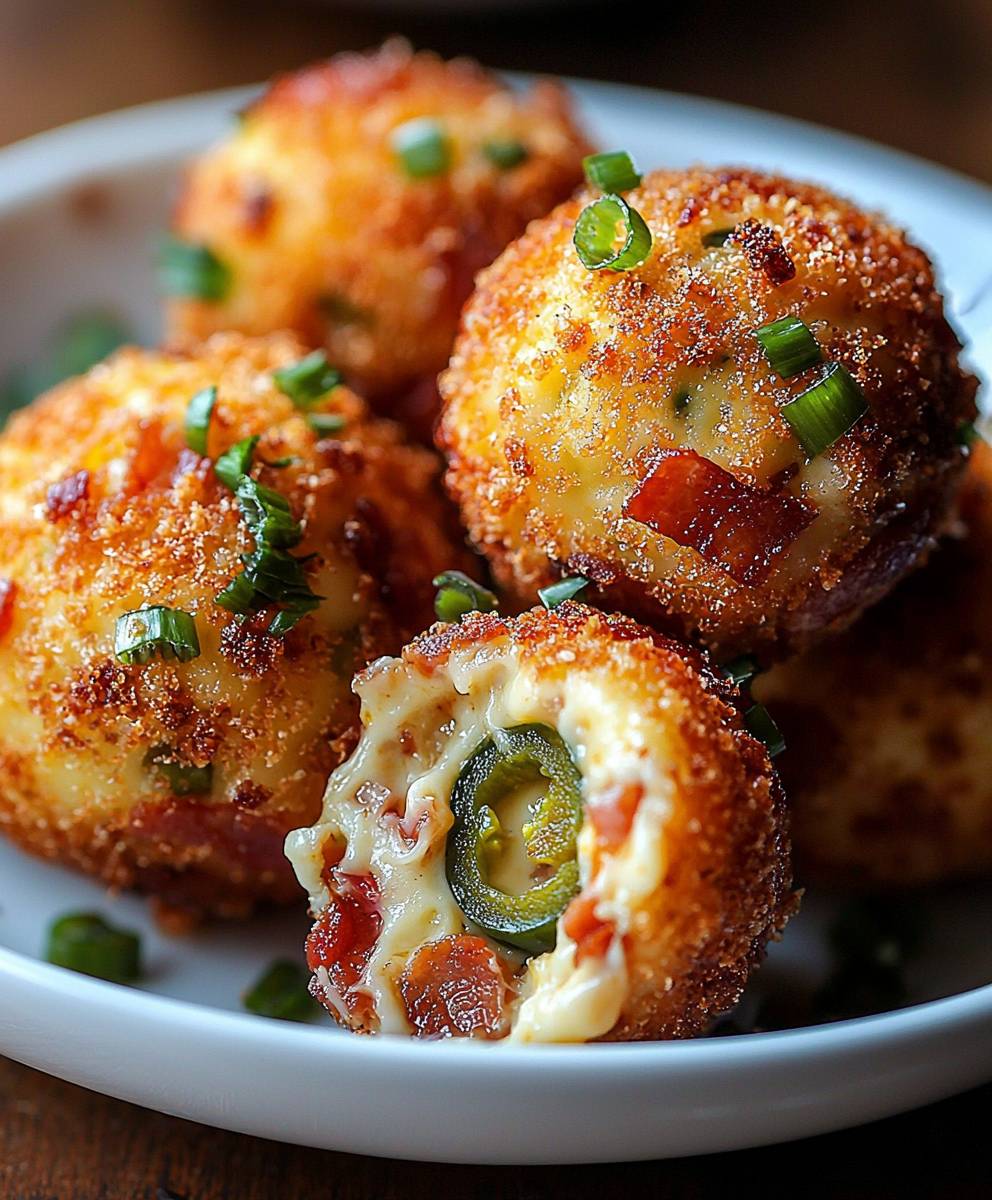Bacon Jalapeno Popper Cheese Balls