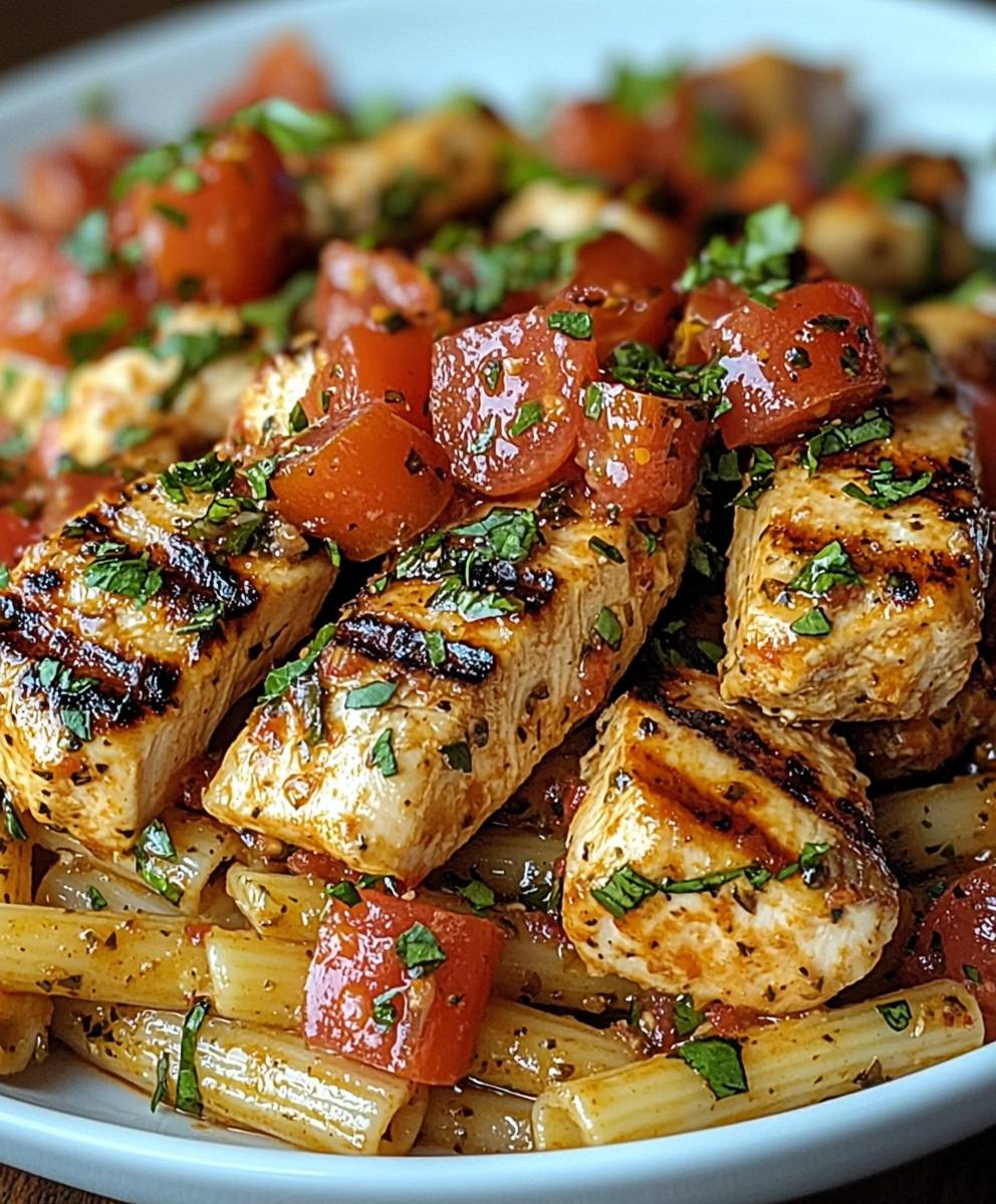 Bruschetta Chicken Pasta