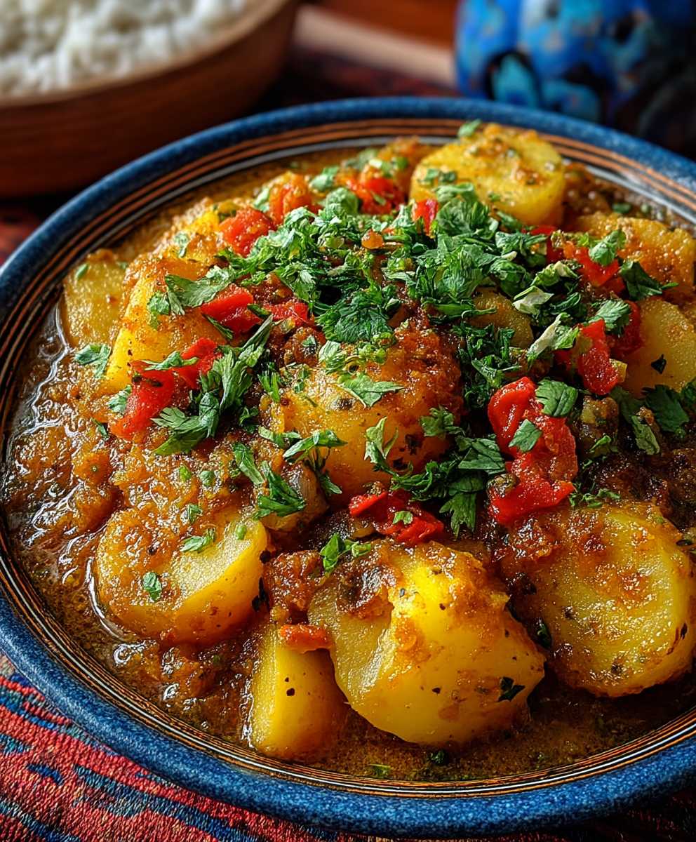 Persian potato curry
