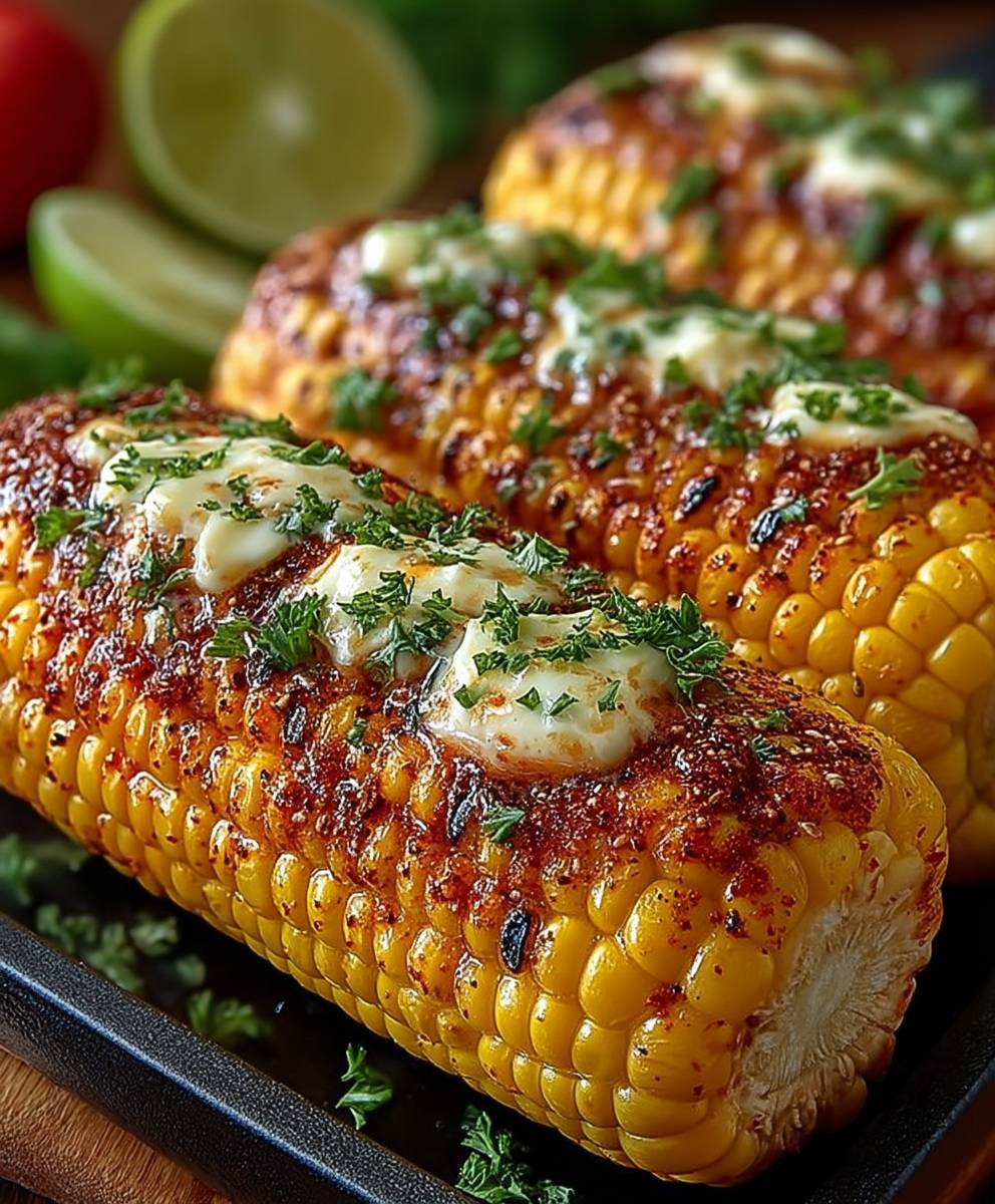 Smoked Paprika Corn on Cob