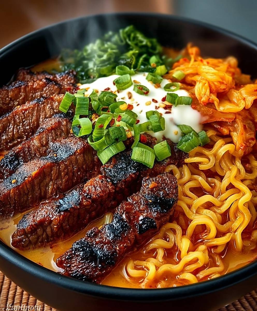 Spicy Korean Ramen Beef