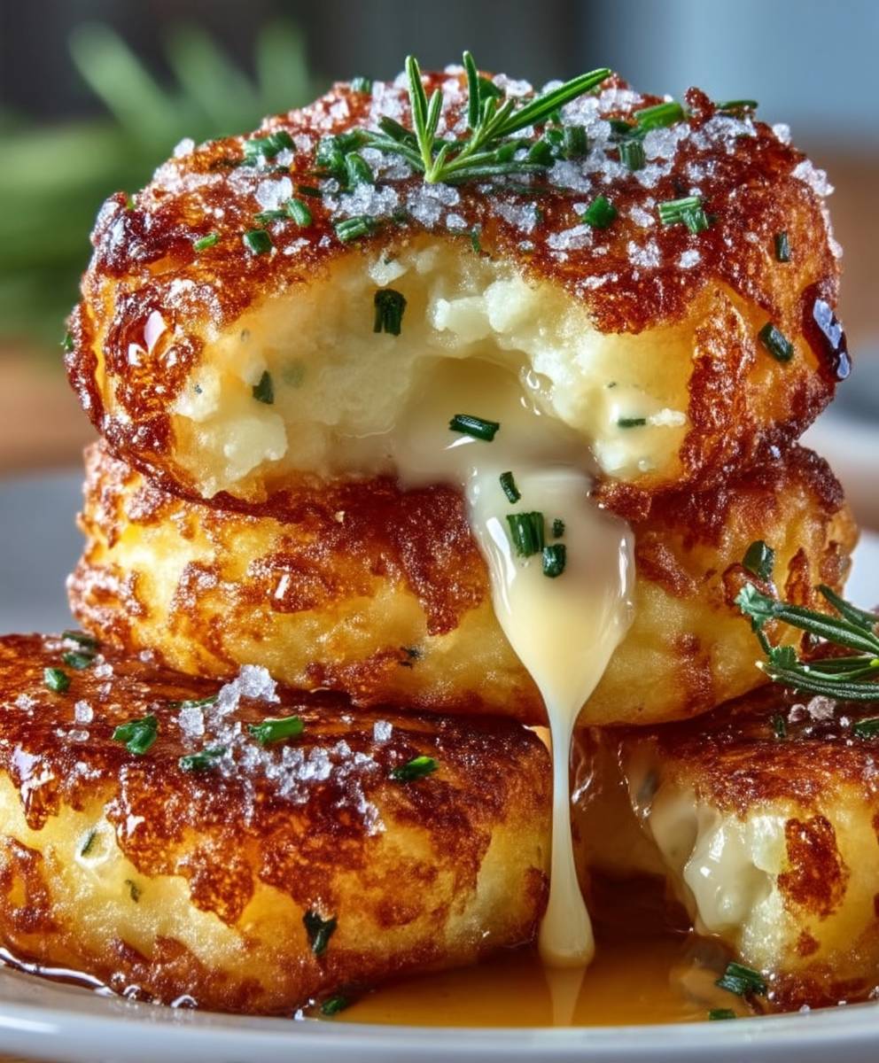 Mashed Potato Cheese Puffs