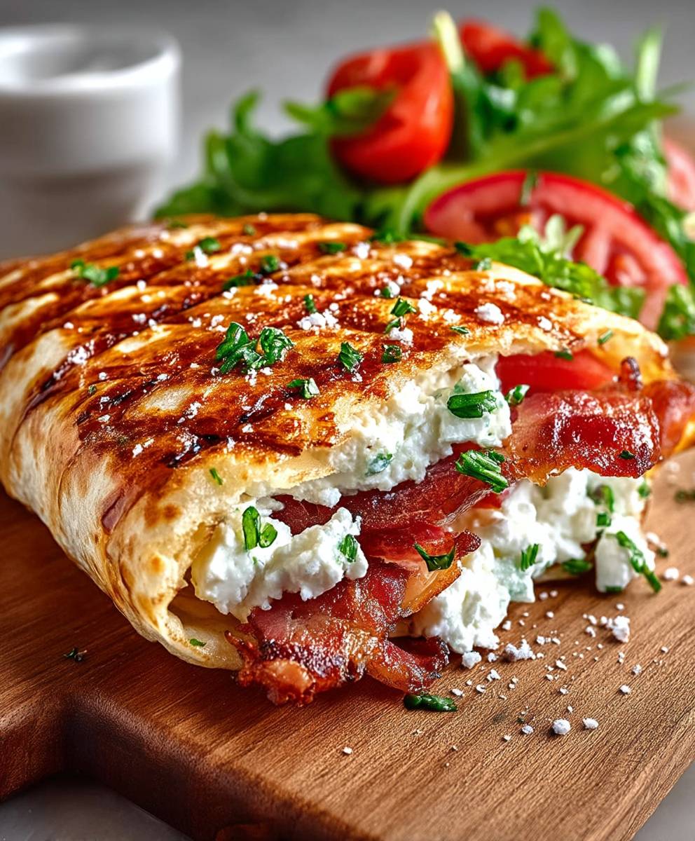 Cottage cheese wraps
