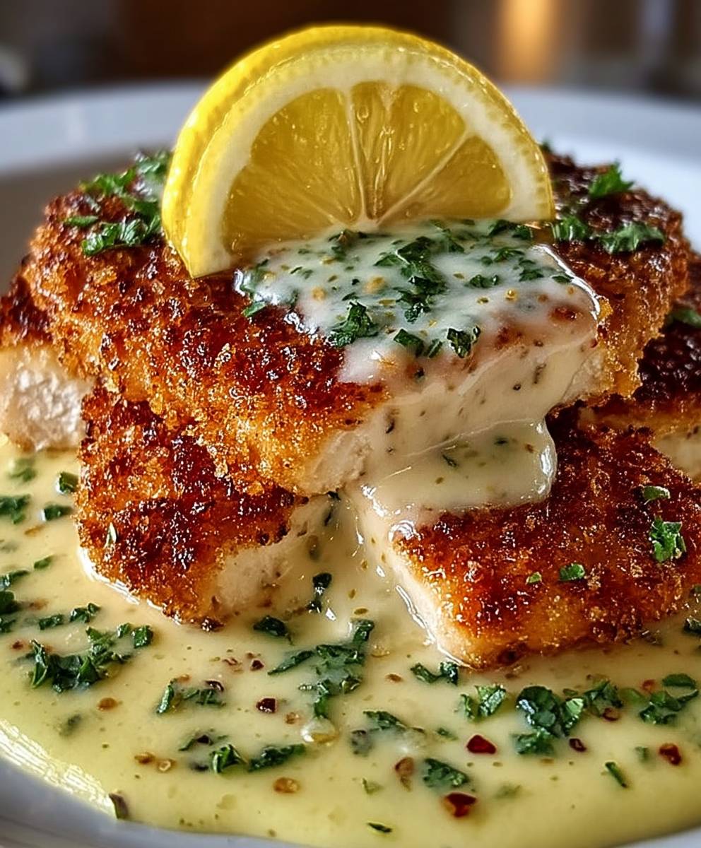 Lemon Pecorino Crusted Chicken