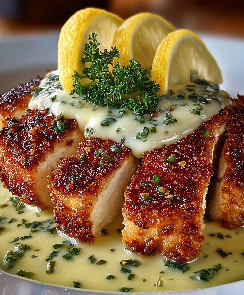 Lemon Pecorino Crusted Chicken