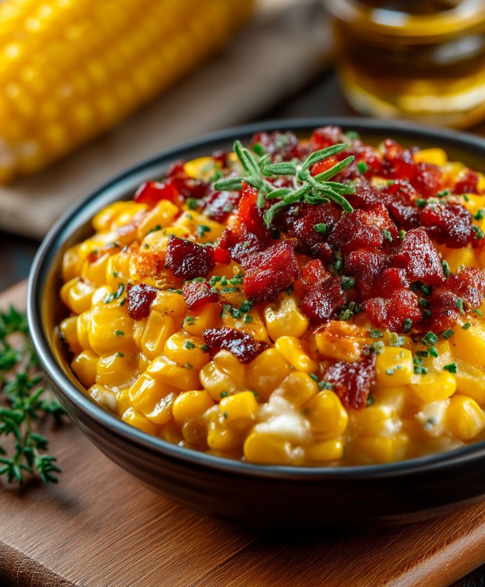 Cheddar Corn with Bacon