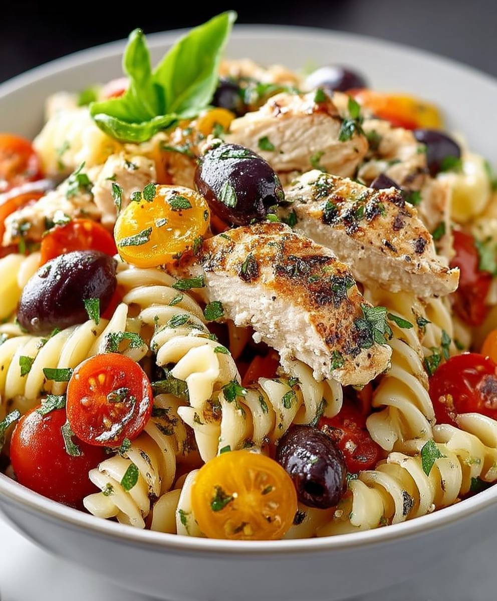 Mediterranean Chicken Pasta