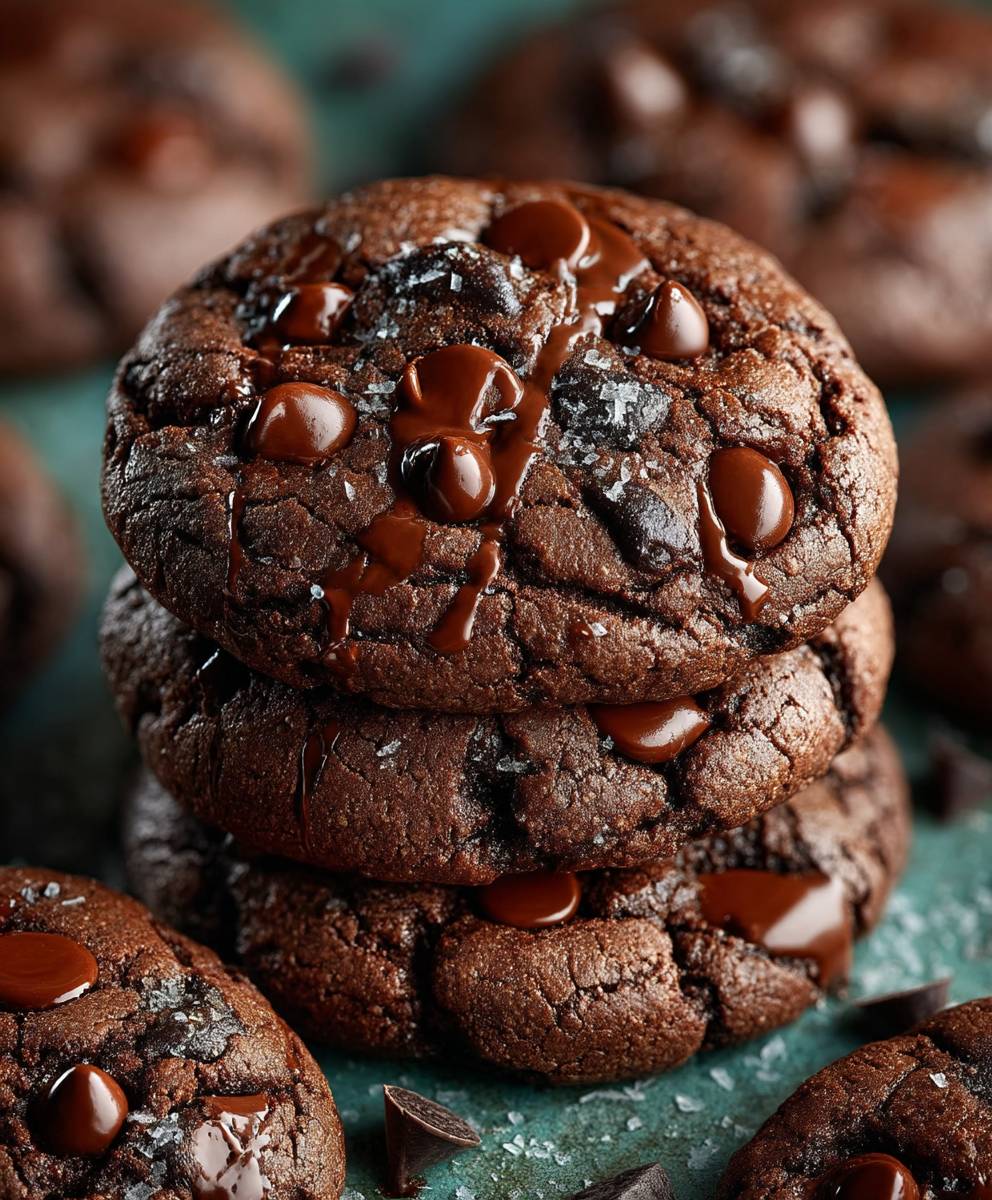 Double Chocolate Chip Cookies