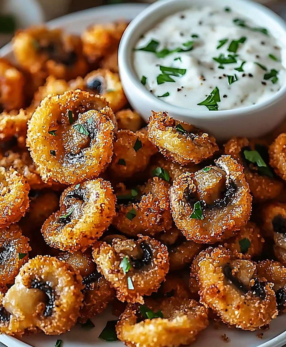 Ranch Breaded Mushrooms