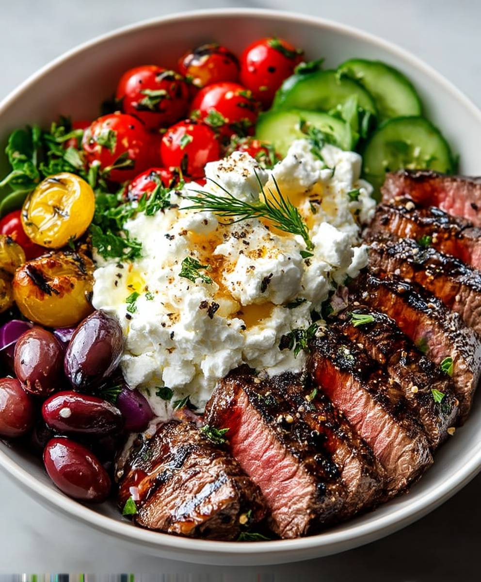 Mediterranean Steak Bowl