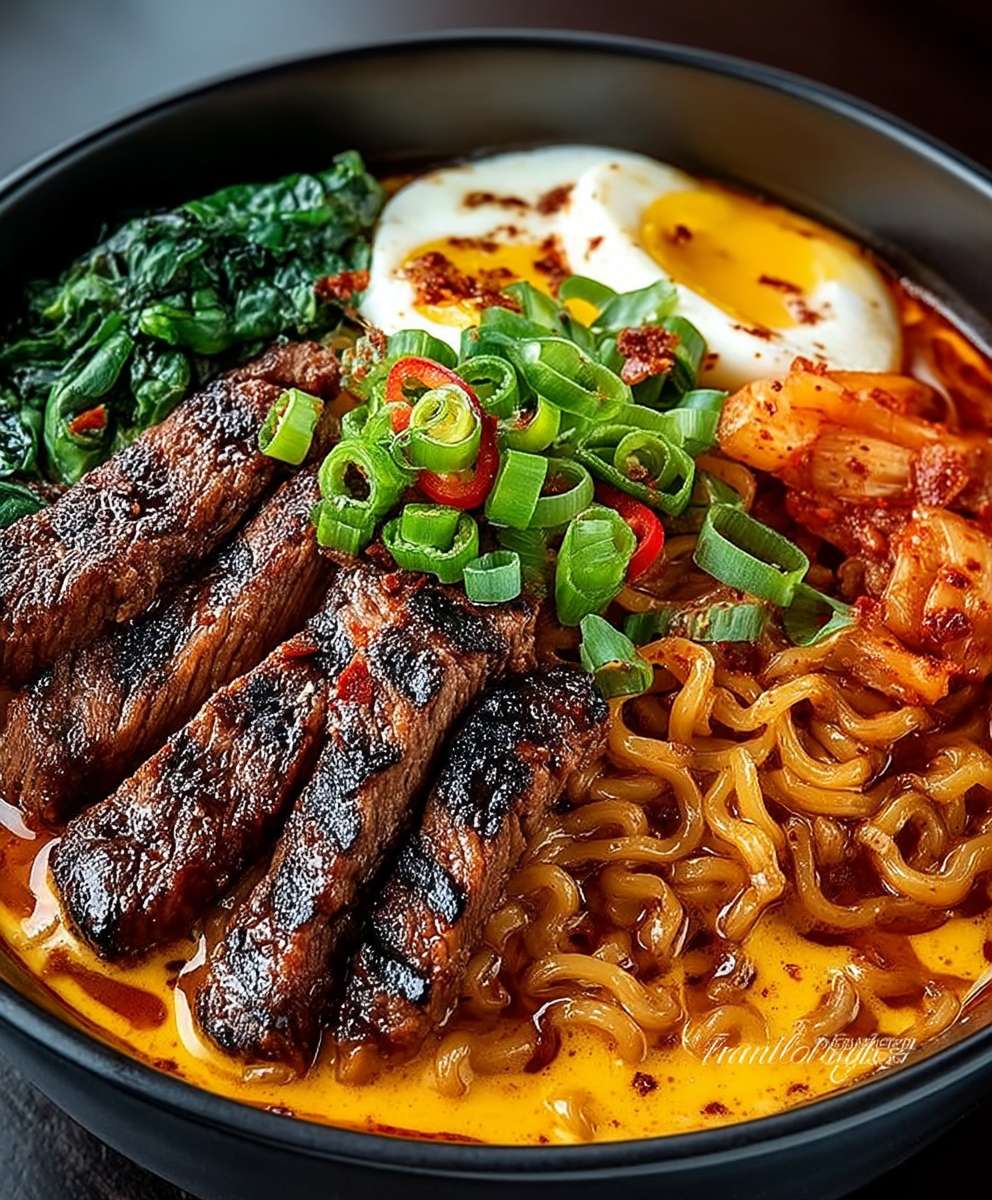 Spicy Korean Ramen Beef