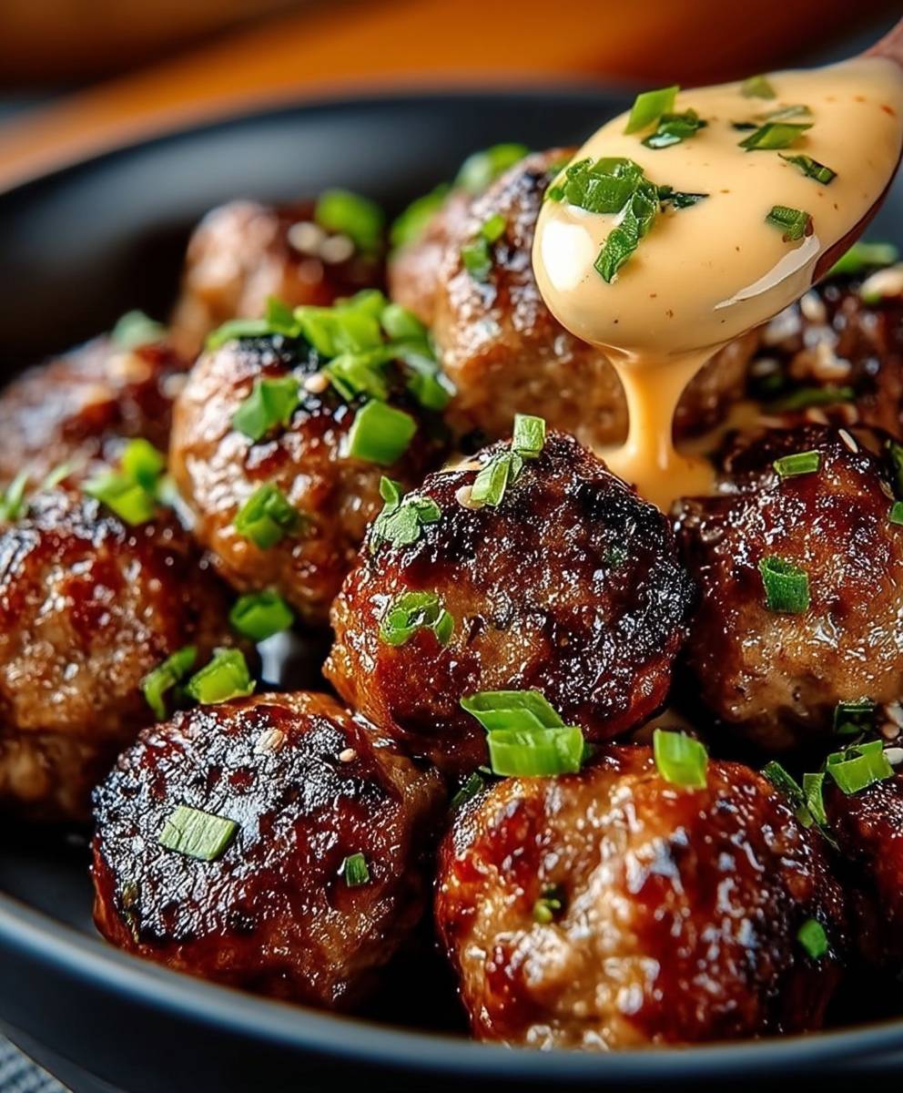 Korean BBQ Meatballs