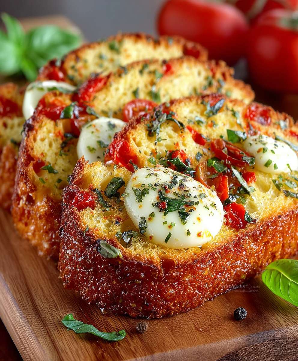 Caprese Quick Bread