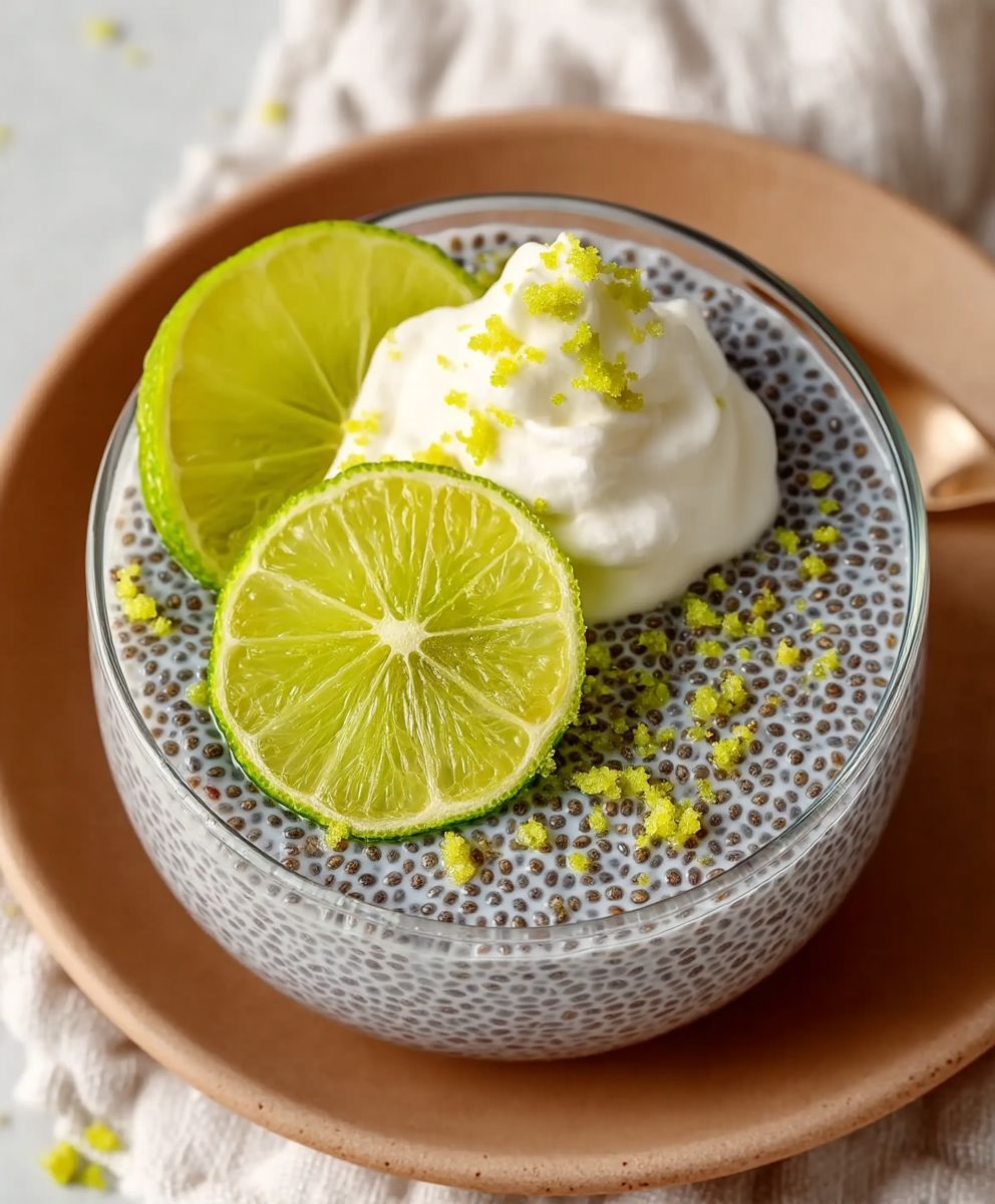 Key Lime Chia Seed Pudding