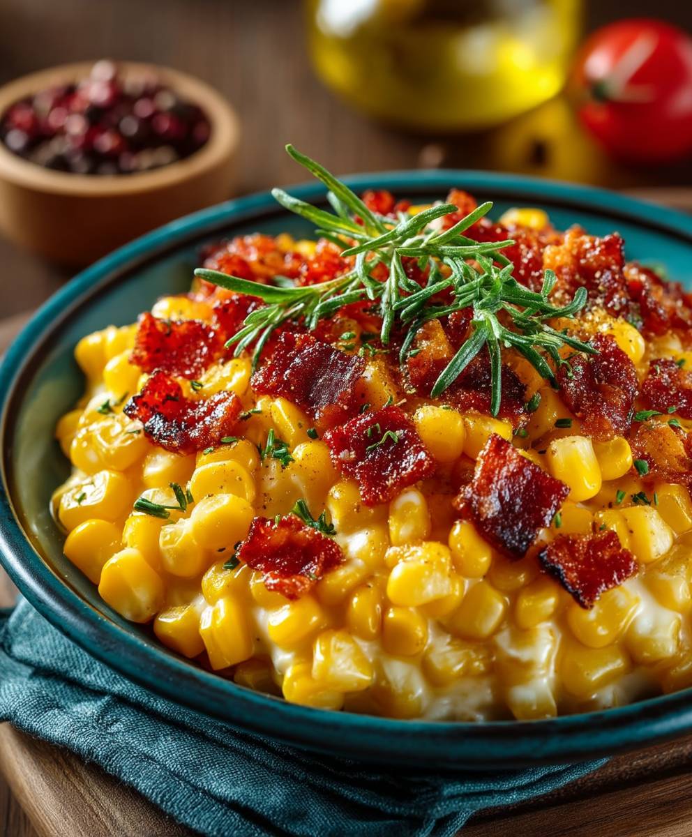 Cheddar Corn with Bacon