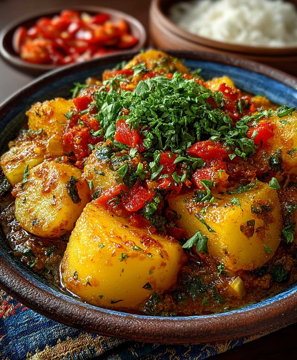 Persian potato curry