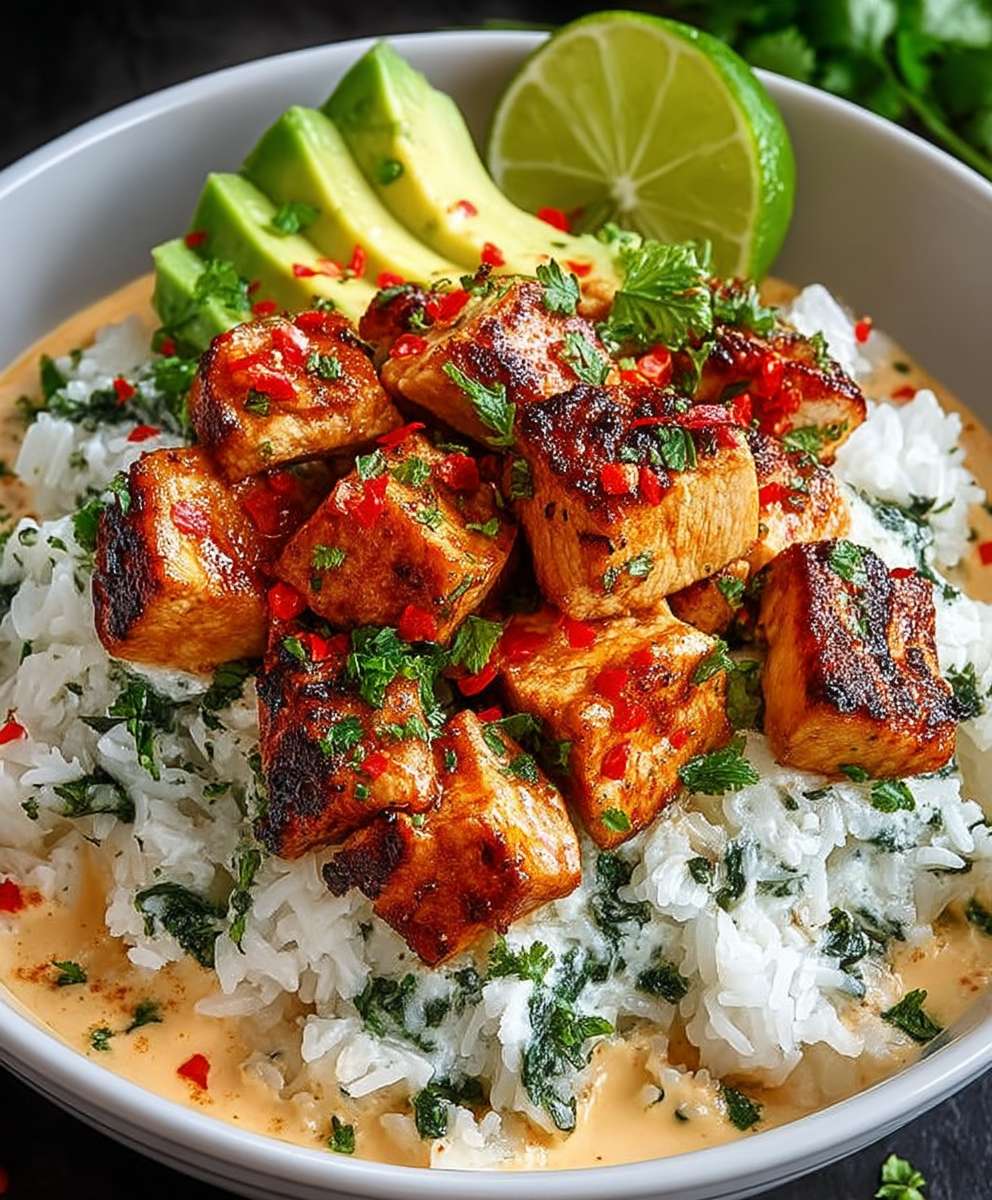 Coconut Chicken Rice Bowl