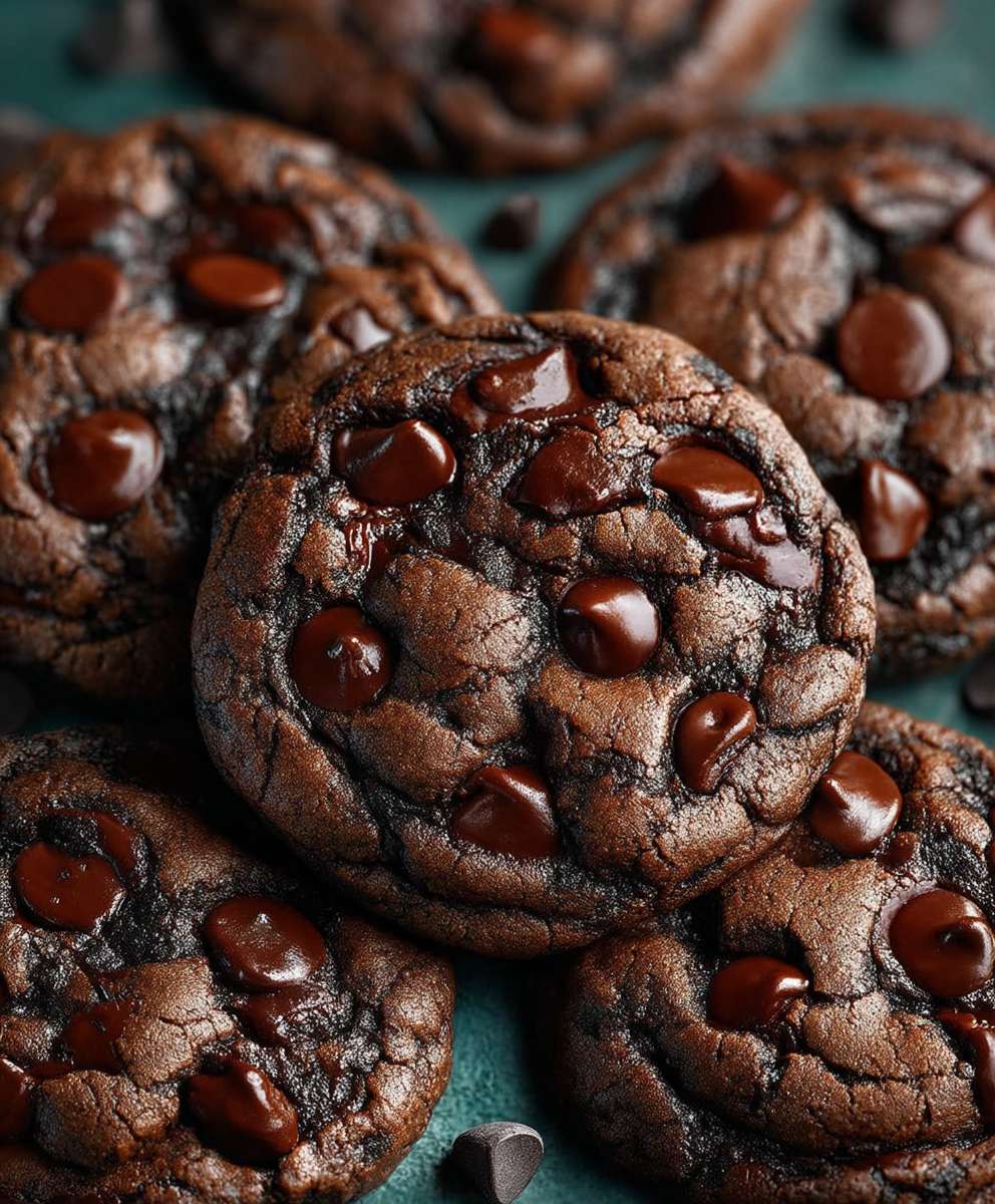 Double Chocolate Chip Cookies