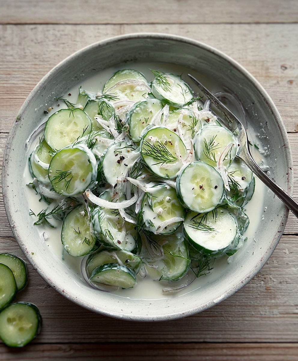 Creamy Cucumber Salad