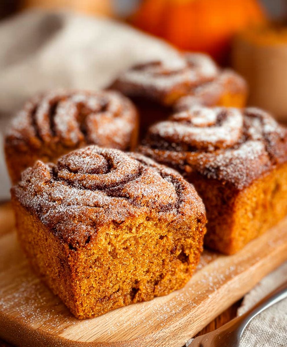 Cinnamon Swirl Pumpkin Bread